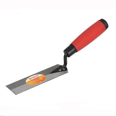 China Plastic Masonry Trowel Two Color Handle Customized Shape Masonry Trowel for sale