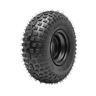 China Top Handle / Cornering Vehicle Trailer Premium Stability Slip Quality Tubeless Polyurethane Filled Wheel 145/70-6 Tires / No Fatigue Trunk Tire for sale