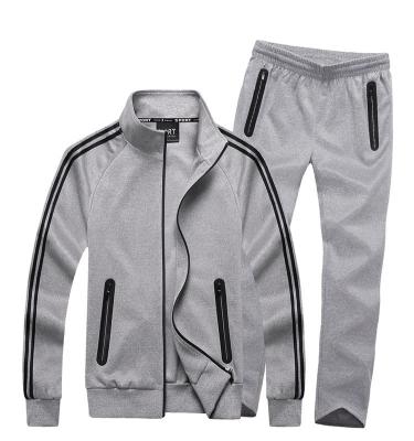 China Breathable Mens Fitted Tracksuit Sports Tracksuit Set Soccer Training Tracksuits for sale