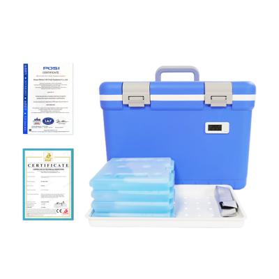 China ISO Certified Medical Cooler Box With 2-8C Temperature Range And PU Foam Insulation for sale