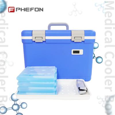 China 2C-8C Portable Medical Cooler Box Cold Chain Transportation for sale