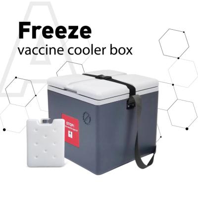 China Phefon Grey 1.7Ltr Vaccine Cooler Box For Cold Chain Storage for sale