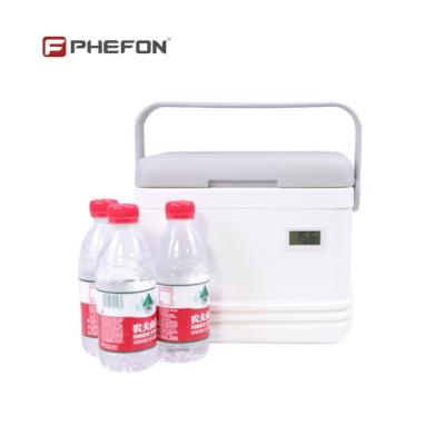 Cina Phefon Portable Cooler Box 5L Camping Freezer Box con maniglia rotante in vendita