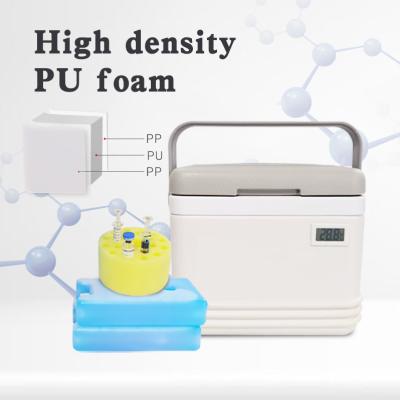 China Dauerhafte medizinische Kühlbox mit Temperaturbereich von 2-8 °C und ein Set Eispack enthalten zu verkaufen