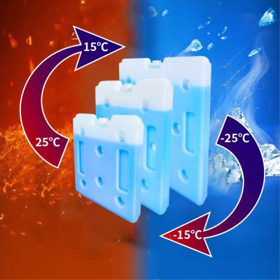 China -25°C Controlador de temperatura reutilizable PCM Paquete de hielo Mantener congelado Condición de almacenamiento en venta