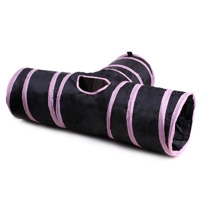 China Factory Sale Various Viable Colored Molar Bite Pet Collapsible Dog Cat Tunnel Toy Outdoor for sale