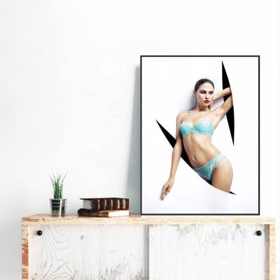 China Nude Paintings Canvas Modern Nude Girl Wall Decor Home Decorative Painting Printed for sale