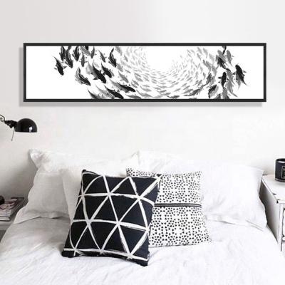 China Modern Black And White Canvas Art Home Canvas Painting Wall Paintings Bedroom Canvas Painting for sale