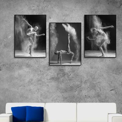 China Wholesale Custom Modern Decoration Frame Picture Subtract Waterproof Decorative Canvas Print Crystal Porcelain Wall Art Painting for sale