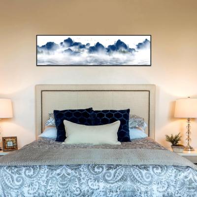 China Acrylic Glass Wall Art Scenery Wall Painting Traditional Bedroom Decoration Landscape Canvas for sale