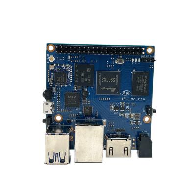 China NEWEST server/workstation pro Amlogic S905X3 chip pcb banana pi BPI-M2 with 16G emmc 2G DDR4 single board computer for sale