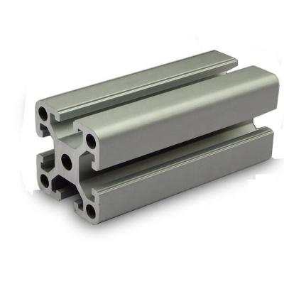 China Industrial Profile Alloy 6063 T5 Anodized Aluminum Extrusion 4040 8 Slot Industrial Profile for sale