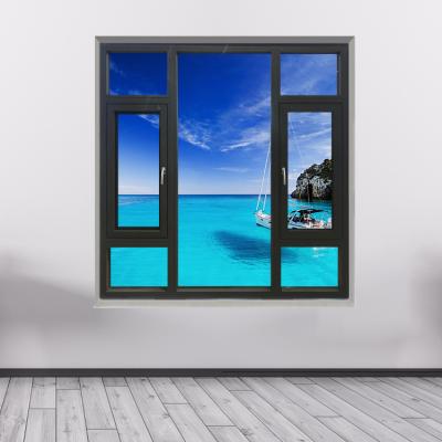 China High Quality Folding Screen China Modern Design Aluminum Window Casement Windows for sale