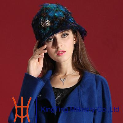 China Hand Made Winter Women Russian Fur Hats for Party / Wedding / T Show for sale