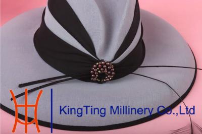 China Young Lady Custom Fashion Church Hats  For Outing Spring OEM for sale