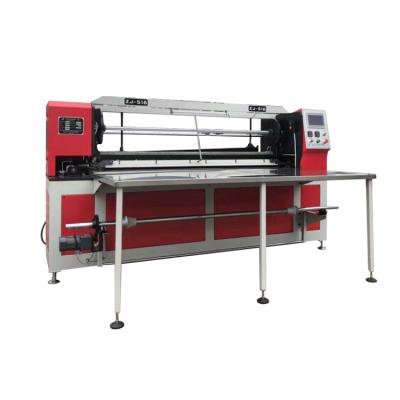 China Combined bamboo sheet & sell vertical bamboo sheet fabric pleating sewing machine / auto pleat wrapping machine for sale