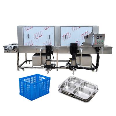 China Industrial Factory Stainless Steel Crate Seal Fruit Vegetable Basket Washing Machine for sale