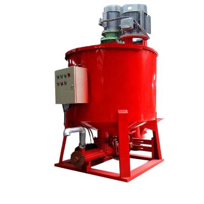 China Liquid With Suspended Solids 1 Ton Vertical Electric Mortar Paste Mixer for sale