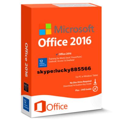 China Office2016 Professional Plus Original 2016 32/64 Bit product key license for PC for sale