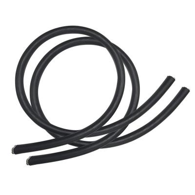 China Cable de cargador de vehículos eléctricos tipo 2 a tipo 2 negro 32A 11kw 3 fases con chaqueta de silicona en venta