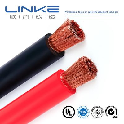 China 300V Silicone Insulation High Voltage Electric Wire Unshielded Energy Cable for sale