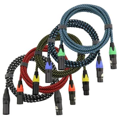 China Moeda dos EUA 20 FT XLR Cable Roll comprimento personalizável para áudio profissional à venda