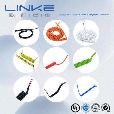 China Outdoor LED Lighting Low Voltage Cable Coiled With Stranded Conductor for sale