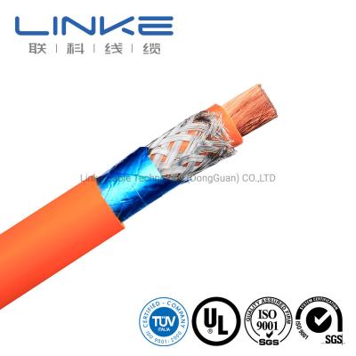 China High voltage shielded wire high voltage electric charging pile 25 35 50 square electric vehicle 35KV EV high voltage wire copper conductor cross-linked polyethylene cable for sale