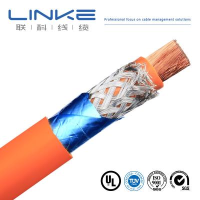 China High flexibility pure copper EV cable, 10/16/25/35/50/70 square mm single core high voltage EV battery cable for sale