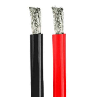 China Flexible Silicone Cable 18 AWG High Voltage 3kv Tinned Copper Wire for Flexible Cable for sale