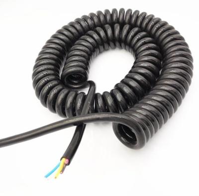 China Customized Industrial Control Cable for High Power Processing OEM Spiral Cable with UL Certification for sale