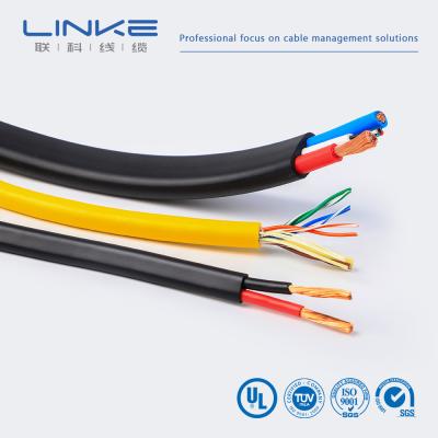 China Soft Copper Wire PVC Insulated Industrial Control Cable 60227 IEC 52 53rvv for sale