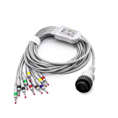 China 10 Leads ECG EEG EKG Cable for Schille Bionet Patient Monitors for sale