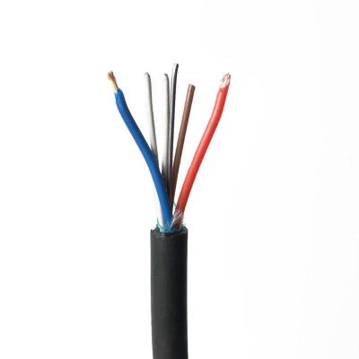 China Tinned Wire Copper Fiber Hybrid Optical Cable Types Power Optical Fiber Composite Cable for sale