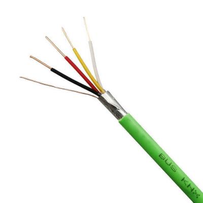 China Laag- en middenspanning Groen Pure Jacket Can Bus Industrial Bus Cable Aanpassing Te koop