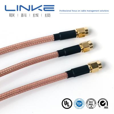 China Round Braided Twisted Music Instrument Cable with Tinned Copper Conductor for sale