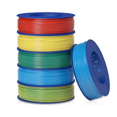 China PVC-Hülle 1,5 mm 2,5 mm 6 mm 20 mm Flexible Hausverkabelung Kupfer Elektrodraht und -kabel zu verkaufen