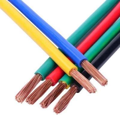 China Electronic Cable Copper Wire Bvr 0.5-16mm2 House Wiring Electrical Cable PVC Wire for sale