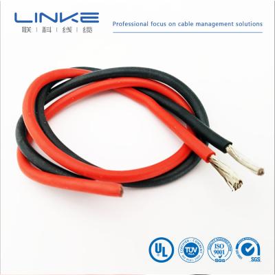 China Tinned Copper Silicone Wire Cable With High Flexibility And 500V Voltage for sale