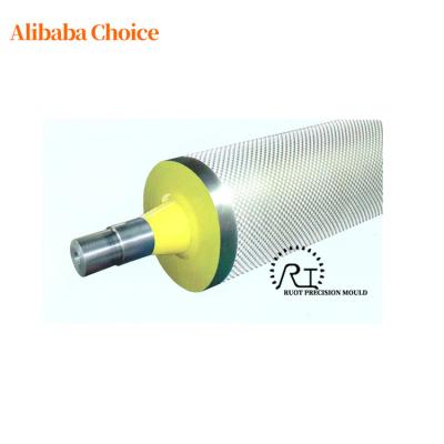 China Chinese Manufacturer Chinese Steel Maker Extrudes Plastic Embossing Roller for sale