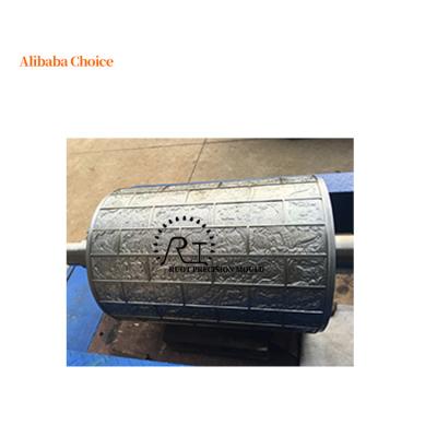 China High Quality Steel Ultrasonic Roller Hand Die Cut Embossing Roller For Wallpaper Ultrasonic Embossing Rollers for sale