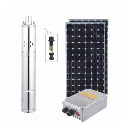 China JINTAI 3inches stainless steel submersible solar water pump for drip irrigation for sale