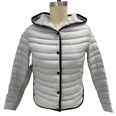 China Ladies Winter Womens Down Jacket Breathable Light Weight for sale