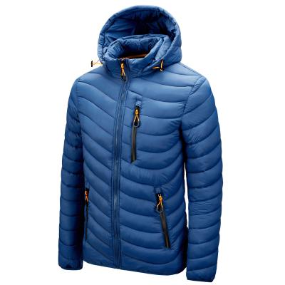 China Brand New Breathable Solid Color Men's Comfortable Waterproof Winter Down Jacket for sale