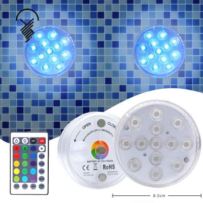 China High Quality Outdoor Led Underwater Garden Light IP68 ABS Material RGB Led Pool Light for sale