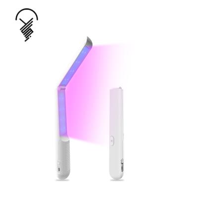 China Hot Selling Handheld Portable UV-C Rechargeable UV Germicidal Lamp ABS Material Environmental Protection 5V 7W for sale