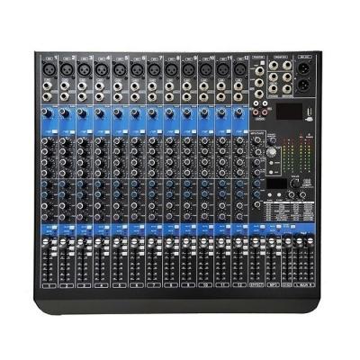 China Professional 199 DSP pro mixer audio equipment audio interface Phantom Power Usb Dj Mixing console audio mixer for sale