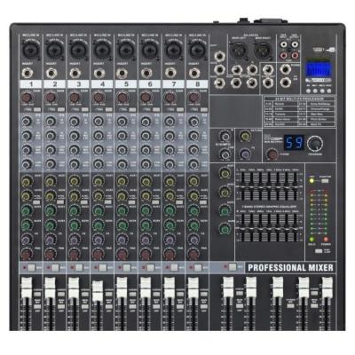 China 99 New Design DSP Music Studio Equipment Professional Audio Mixer 16channel DJ Mixer for sale