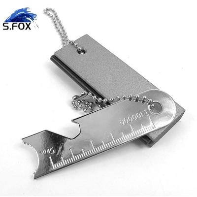 China Factory Wholesale Price Survival Kit Scraper Blade Magnesium Flint Durable Outdoor Fire Starter for sale