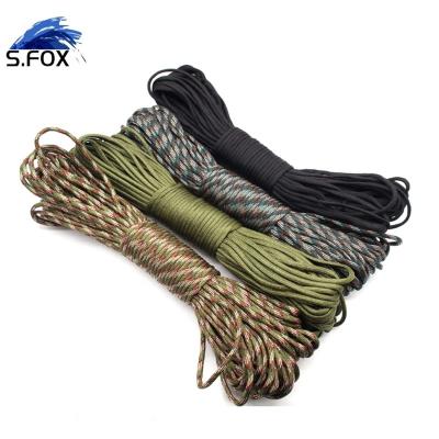 China Universal 550 Parachute Rope Nylon Outdoor Climbing Parachute Cord for sale